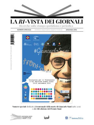 La ri-vista dei giornali. Ricerche sulla stampa quotidiana e periodica. Giancarlo Siani (1985-2015) trent'anni