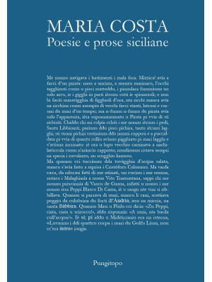 Poesie e prose siciliane