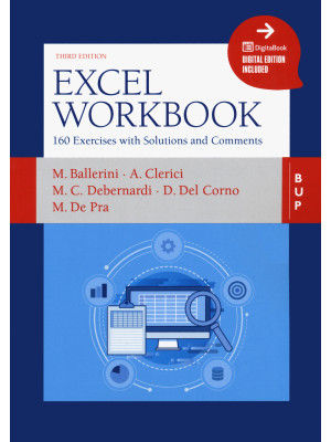 Excel workbook. 160 exercis...