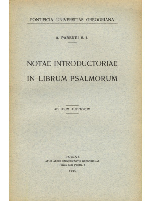 Notae introductoriae in lib...