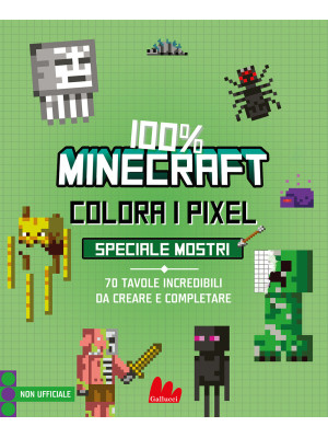 100% Minecraft. Colora i pi...