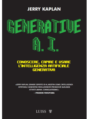 Generative A.I. Conoscere, ...