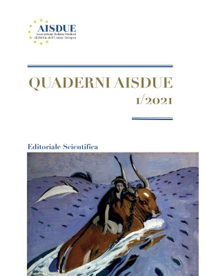 Quaderni AISDUE (2021). Vol. 1