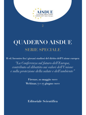 Quaderno AISDUE (2022). Vol...