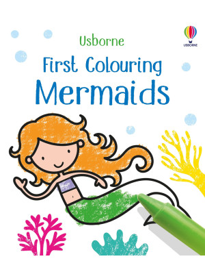 First colouring mermaids. E...