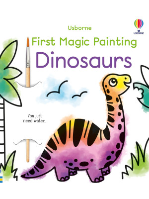 First magic painting: dinos...