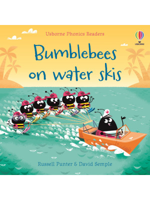 Bumble bees on water skis. ...