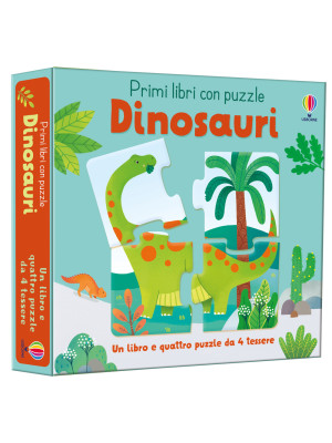 Dinosauri. Primi libri con puzzle. Con 4 puzzle