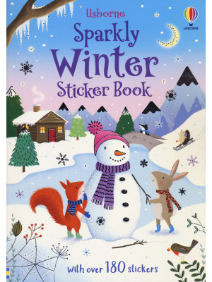 Sparkly winter sticker book...