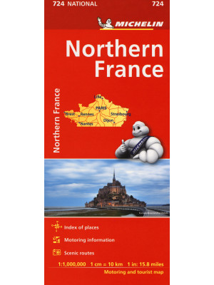 Northern France 1:1.000.000