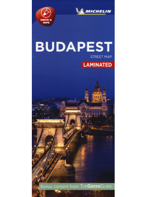 Pianta di Budapest. Carta p...