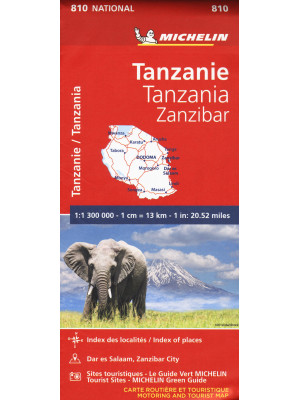 Tanzania Zanzibar 1:130.000