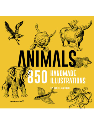 Animals. 850 handmade illus...