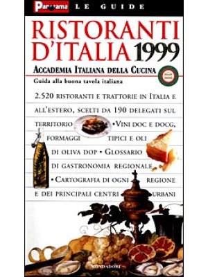 Ristoranti d'Italia 1999
