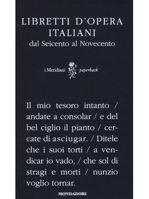 Libretti d'opera italiani d...
