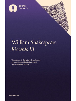 Riccardo III. Testo inglese...