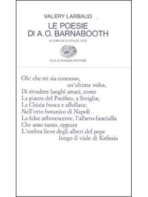 Le poesie di A. O. Barnabooth