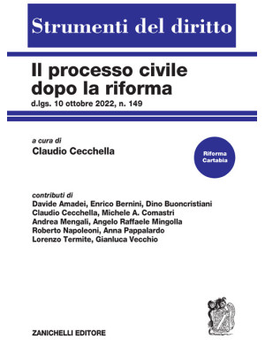 Il processo civile dopo la riforma. D.lgs. 10 ottobre 2022, n. 149