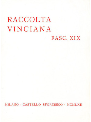 Raccolta Vinciana (1962). V...