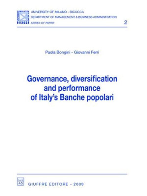 Governance, diversification...