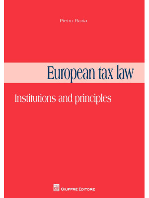 European tax law. Instituti...