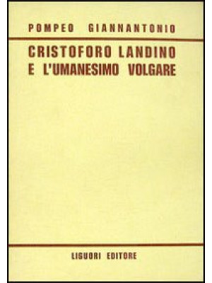 Cristoforo Landino e l'uman...