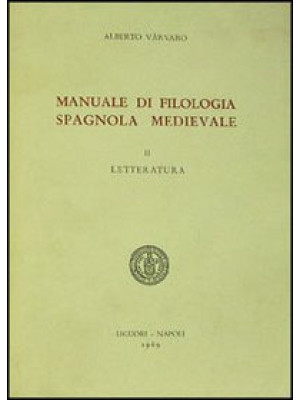Manuale di filologia spagno...