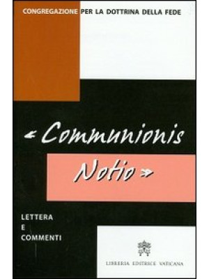 «Communionis notio». Letter...