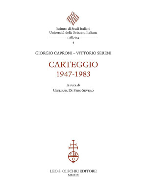 Carteggio 1947-1983