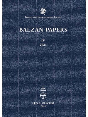 Balzan papers (2021). Vol. 4