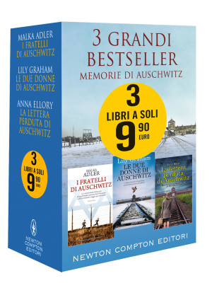 3 grandi bestseller. Memorie di Auschwitz: I fratelli di Auschwitz-Le due donne di Auschwitz-La lettera perduta di Auschwitz