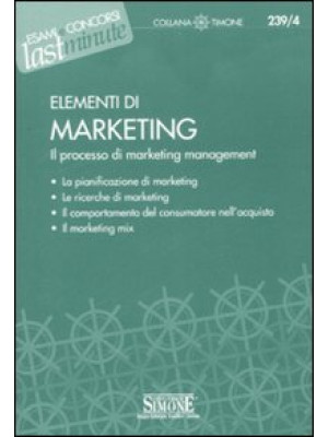 Elementi di marketing. Il p...