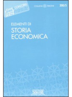 Elementi di storia economica
