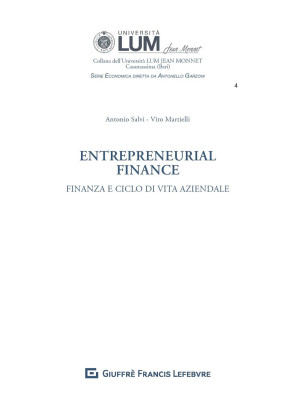 Entrepreneurial finance. Fi...
