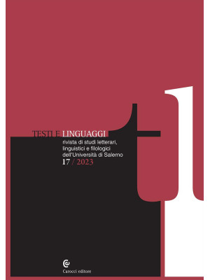 Testi e linguaggi (2023). V...