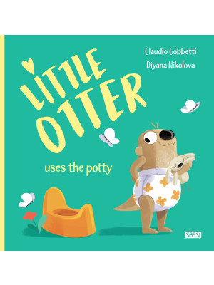 Little Otter uses the potty...