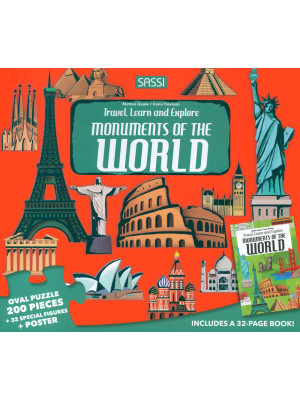 Monuments of the world. Travel, learn and explore. Ediz. a colori. Con puzzle
