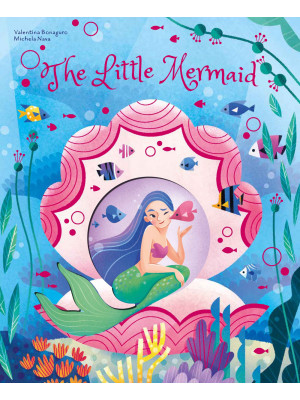 The little mermaid. Die-cut...