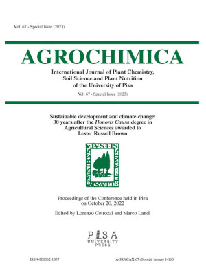 Agrochimica (2022). Vol. 66...