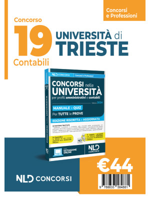 19 posti Università di Trie...