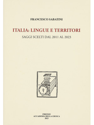 Italia: lingue e territori....
