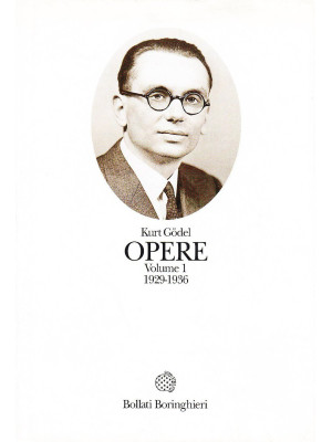 Opere. Vol. 1: 1929-1936