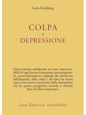 Colpa e depressione