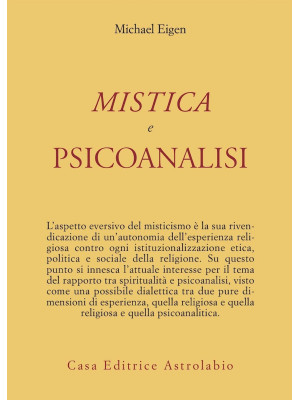 Mistica e psicoanalisi
