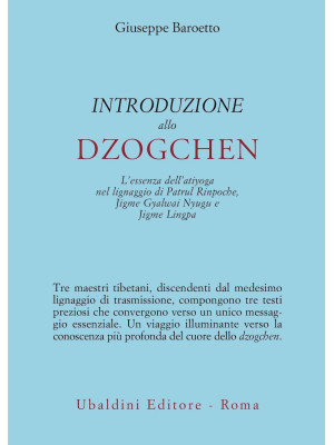 Introduzione allo Dzogchen....