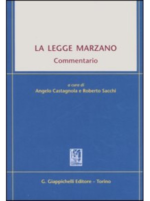 La legge Marzano. Commentario
