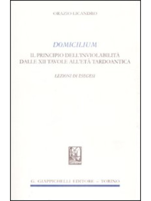 Domicilium. Il principio de...