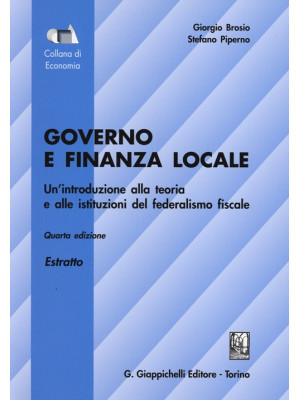 Governo e finanza locale. U...