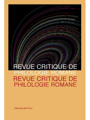Revue critique de philologi...