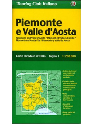 Piemonte e Valle d'Aosta 1:...